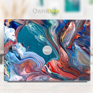 Dell Laptop Cover Skins Art Vabstract Texture Design Decal Personalized Unique Gift Fits Xps Latitude Inspiron Vostro Alienware Precision
