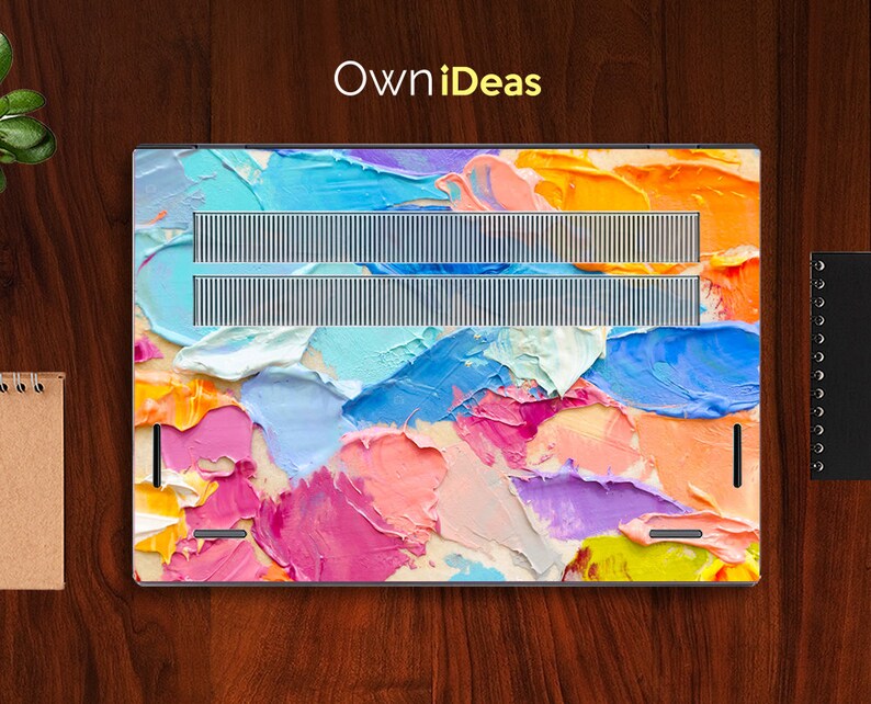 Dell Xps 17 Laptop Skins Decal Abstract Painting Design Etsy