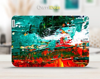 Yoga Laptop, Protectant Skin Grünes Ölgemälde Vinyl Aufkleber Personalisierung Geschenk passend für Yoga Thinkpad Thinkbook Notepad Legion Slim