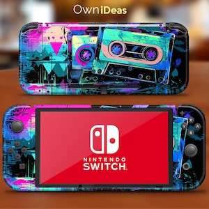 Switch OLED 3M Vinyl Sticker Cyberpunk Birthday Gift for Girlfriend for Nintendo Dock and Console OLED Dock and Console Switch Lite