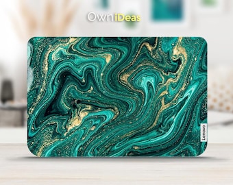 Lenovo IdeaPad Slim 5 16IPH11 Malachite Marble Laptop Decal Personalized Custom Gift  for Yoga Thinkpad Thinkbook Ideapad Legion Slim Series