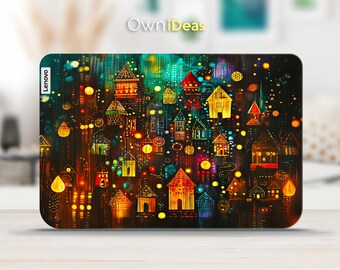 Lenovo LOQ Laptop Skin City Night Scene Design Customizable Gift Vinyl Sticker for Yoga Thinkpad Thinkbook Ideapad Legion Slim Series