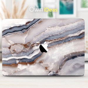 macbook pro 13 inch skin Marble texture design Apple laptop decal mac keyboard Cover Personalized macbook air m2  13 inch 14 inch