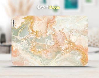 Lenovo Yoga Book 9 Laptop Skin Dreamy Beige Marble Design Valentine's Day Gift for Yoga Thinkpad Thinkbook Ideapad Legion Slim Series