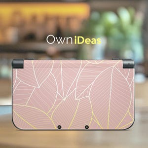 Nintendo New 2Ds 3 M Vinyl Skin mit Schutzhülle Soft Blatt Vein Design Kindertag Geschenk für New 3DS New 3DS XL New 2DS XL