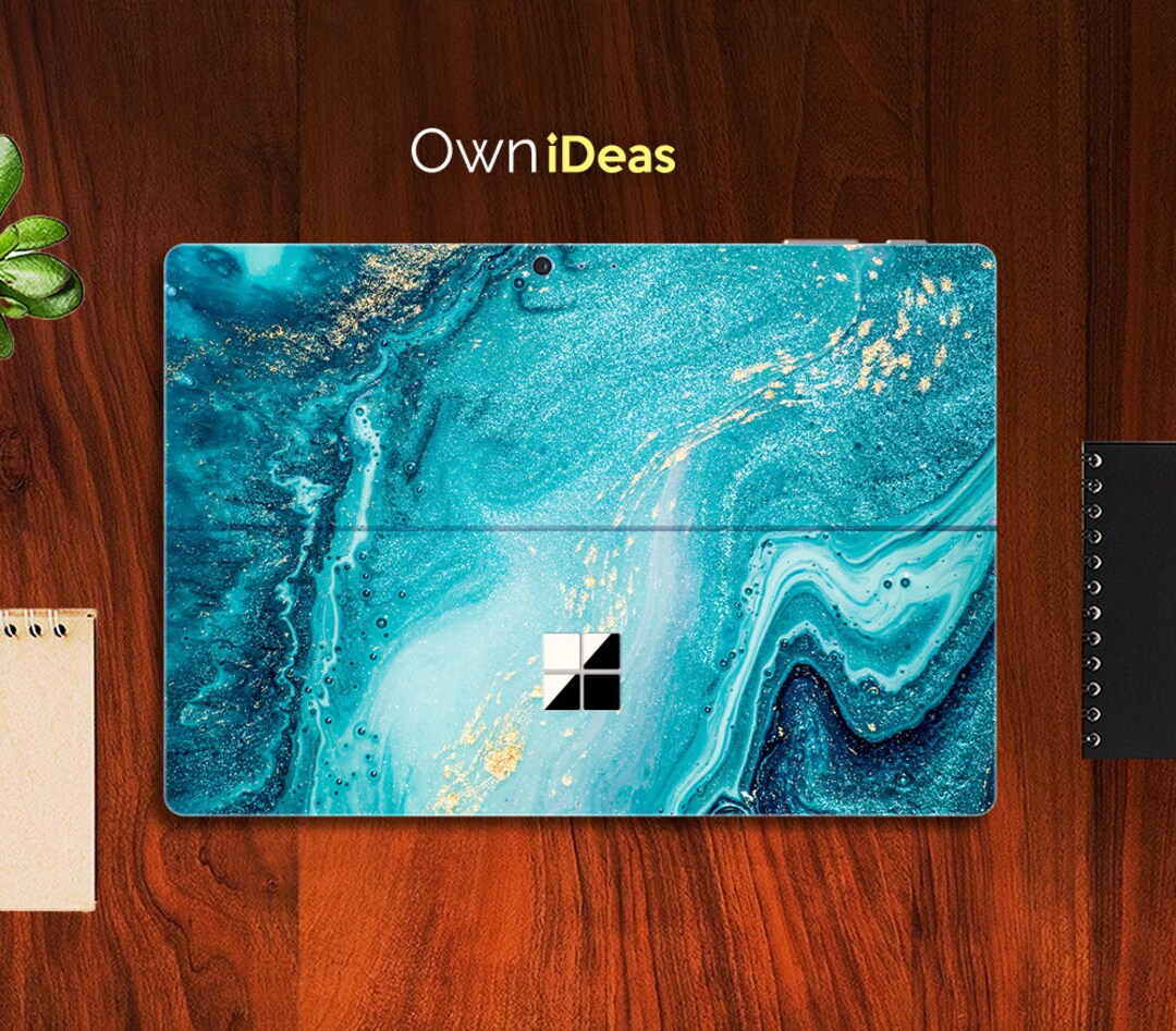 Microsoft Surface Pro 8 Skin, Marble Design Personalized Gift, Fits ...