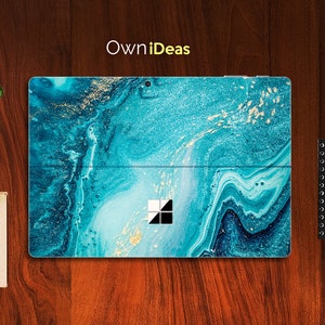 microsoft surface pro 8 skin, Marble Design personalized gift, Fits Surface Pro 9 8 7 6 5 4 3 X,Surface Go, Surface Go 2, Go 3