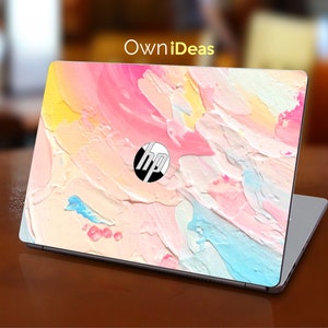 Hp Pavilion X360 Laptop Skin Color Oil Painting Personalized Gift Fits Hp Spectre Envy Pavilion Victus Omen Hp Laptop Zbook Elite, Probook