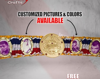 Rocky Ring Magazine Award replica riem van het World Heavyweight Championship | Rockyring-riemen