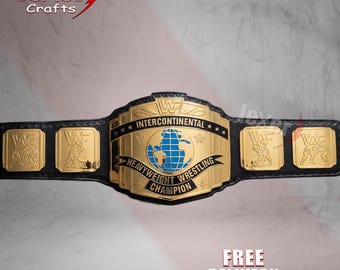 カスタムWFインターコンチネンタルヘビー級レスリングチャンピオンベルト | WFインターコンチネンタルカスタムベルト