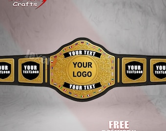 Customized Wrestling Championship Belts | World Custom Champion Belt | Customizable Design Award
