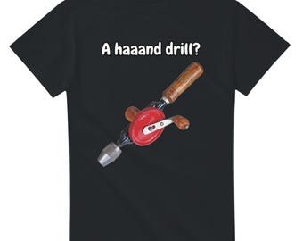 Small Prophets TV comedy, A Hand Drill, Pearce Quigley, Michael Sleep, Tool Store, Fun T Shirt, Homunculi, Mackenzie Crook