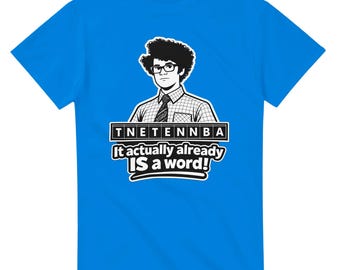 IT Crowd "Tnetennba" Countdown T-Shirt,  Geeky Chic Gift, Maurice Moss Quote, Nerd Appeal |Comedy Gold,  British Comedy Apparel