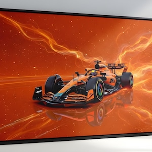 McLaren MCL36 Formula 1 Framed Poster