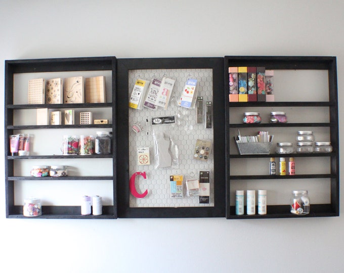 Wall Craft Storage Unit Etsy
