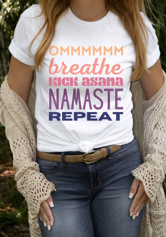 Etsy yoga shop shirt