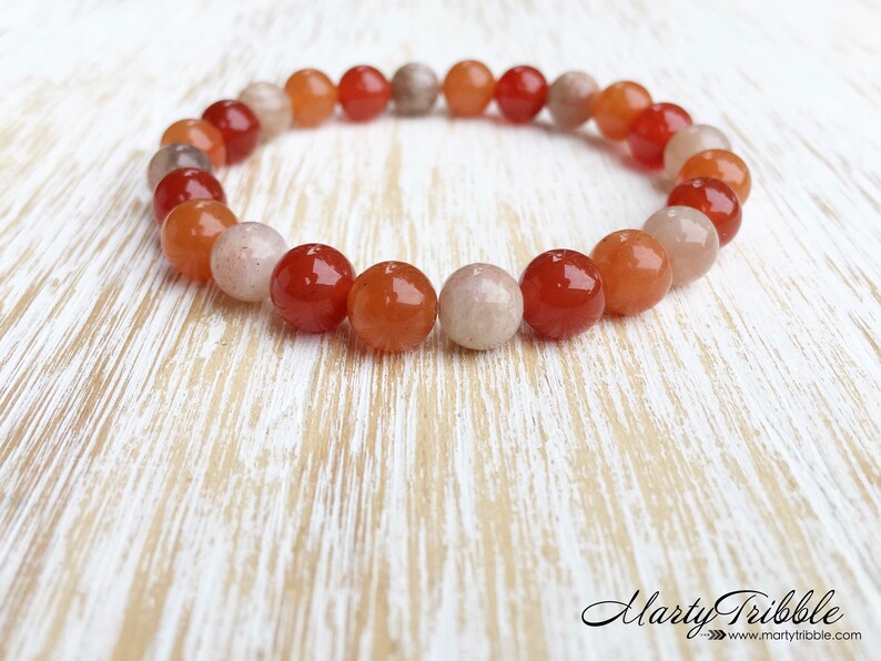 Fertility Bracelet Fertility Crystals Carnelian Bracelet Etsy