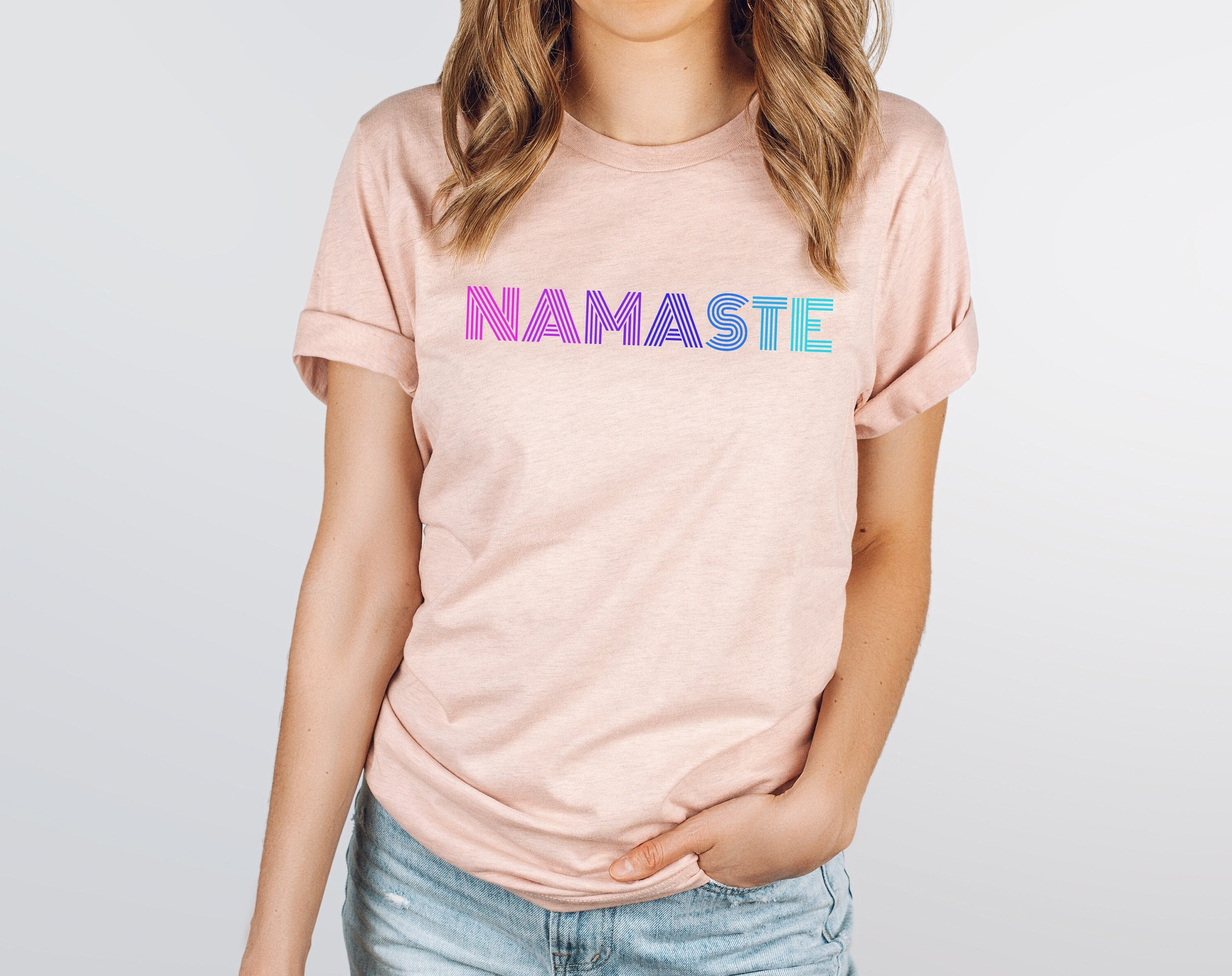 Funny Yoga Shirt Yoga T-shirt Women Workout Shirt Yoga Lover Shirt Yoga Lover Gift Meditation Shirt Yoga Gifts Namaste Shirt