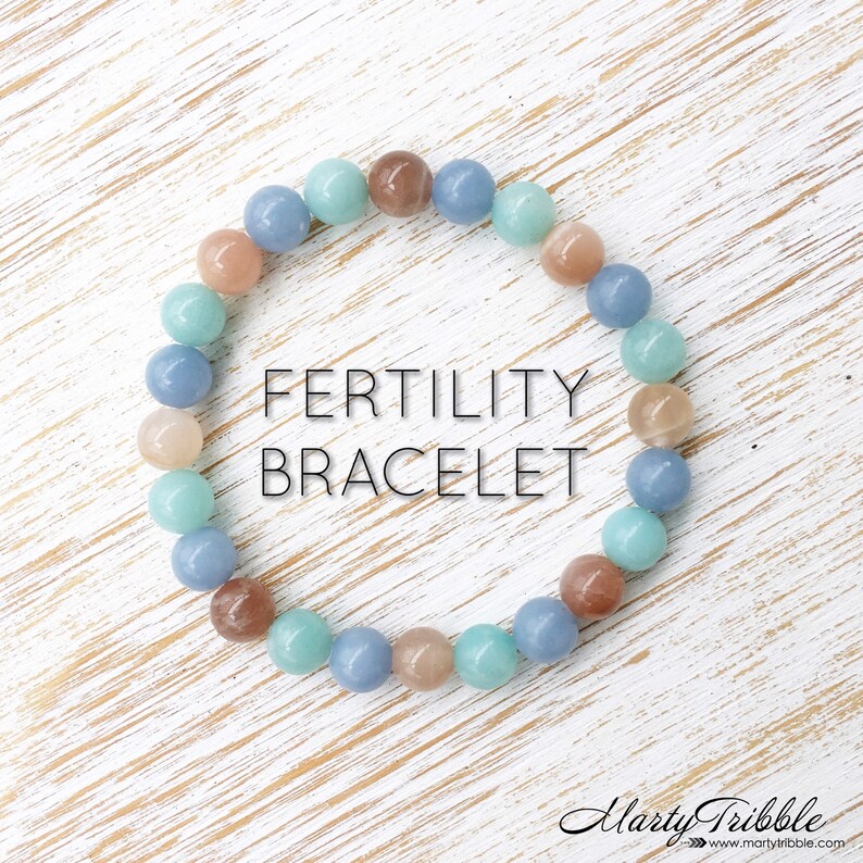 Fertility Bracelet Fertility Crystals Fertility Jewelry Etsy