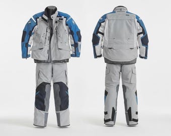 Traje de moto BMW Motorrad GS Rallye Adventure Touring, equipo de protección para motociclistas con certificación CE.