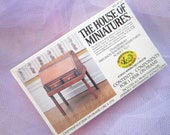 House of Miniature 40067, KIT to make a really cool Chippendale desk on frame great for so many rooms and reasons, drop-front, 2 drawers