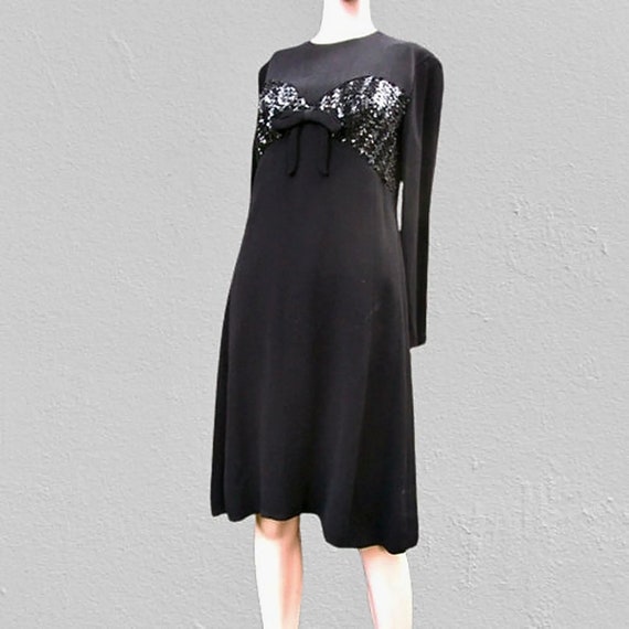 Carnaby Street style ... mod black minidress by P… - image 2