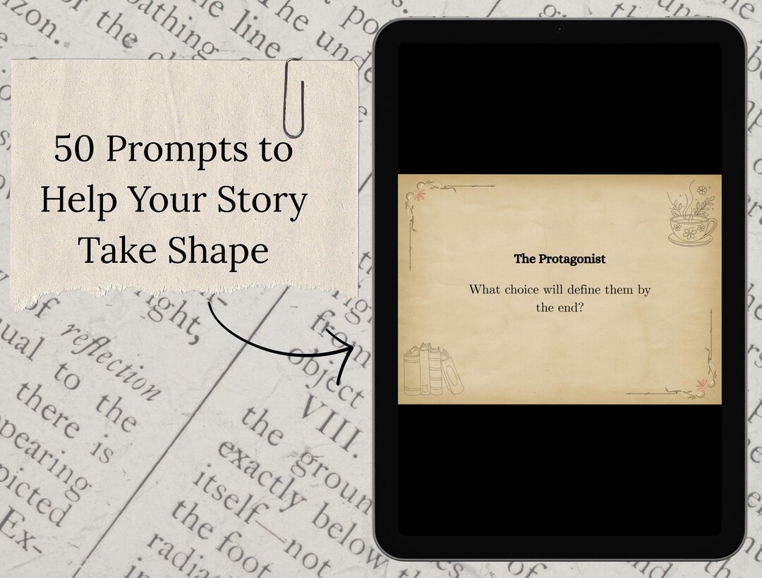 50 Story Prompts to Kickstart Your Novel – Guided Sections for ...