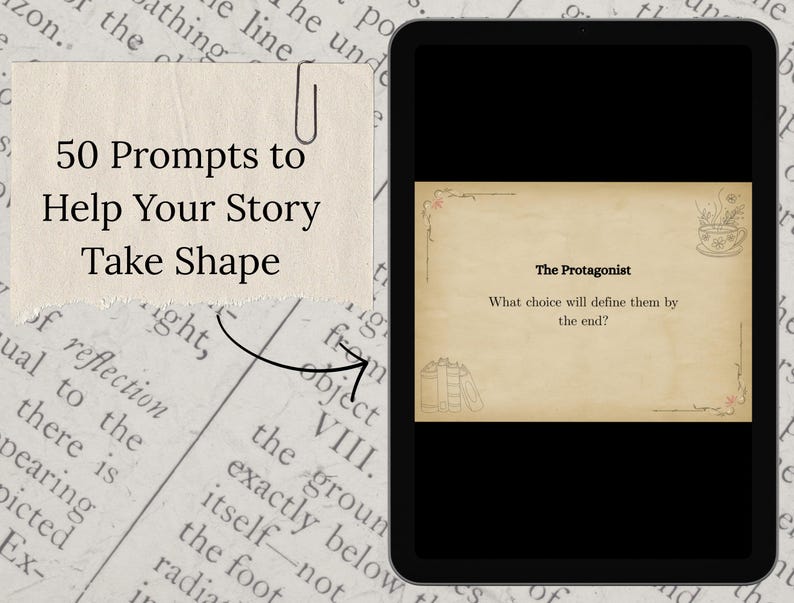 50 Story Prompts to Kickstart Your Novel – Guided Sections for ...