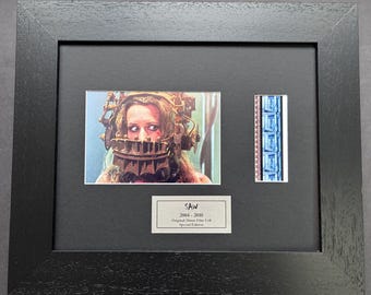 Hand crafted display inc original 35mm film cells for a saw 2004 - 2010 fan v2