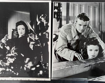 Original black & white stills for cat people of 1942 (simone simon and kent smith)