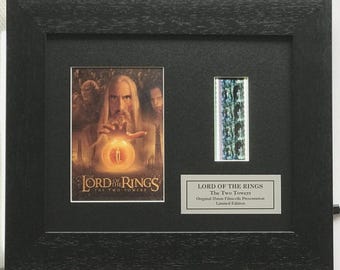 Handmade display inc original 35mm film cells for lotr - the two towers fans v3