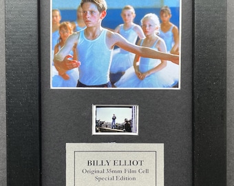 Billy elliot of 2000 original mini 35mm film cells set within quality wood frame