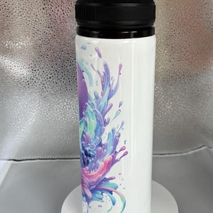Stitch character style 850ml sports water bottle with screw top smart lid image 8
