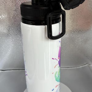 Stitch character style 850ml sports water bottle with screw top smart lid image 5