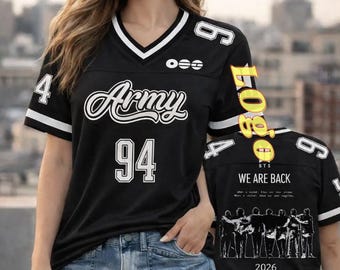 パーソナライズされたK-POPコンサートジャージシャツ | パープルファンワールドツアー衣装