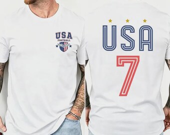 Personalized World Cup 2026 USA Shirt | Custom Name Number Tees | Gift for Soccer Fans