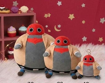 Jason Todd Red Hood inspirierte handgemachte Plüsch-Puppe, 20 cm Sammlerstück, Superheld-Fan Geschenk