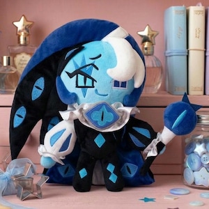 Shadow Plush Toy 24cm, Anime Stuffed Animal, Soft Kawaii Doll, Room Decor