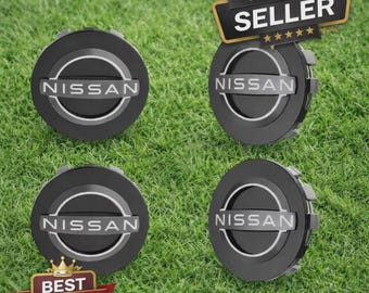 4 x Center Caps Nissan Frontier Kicks Leaf Pathfinder Rogue 403426TA1A Wheel 2.5