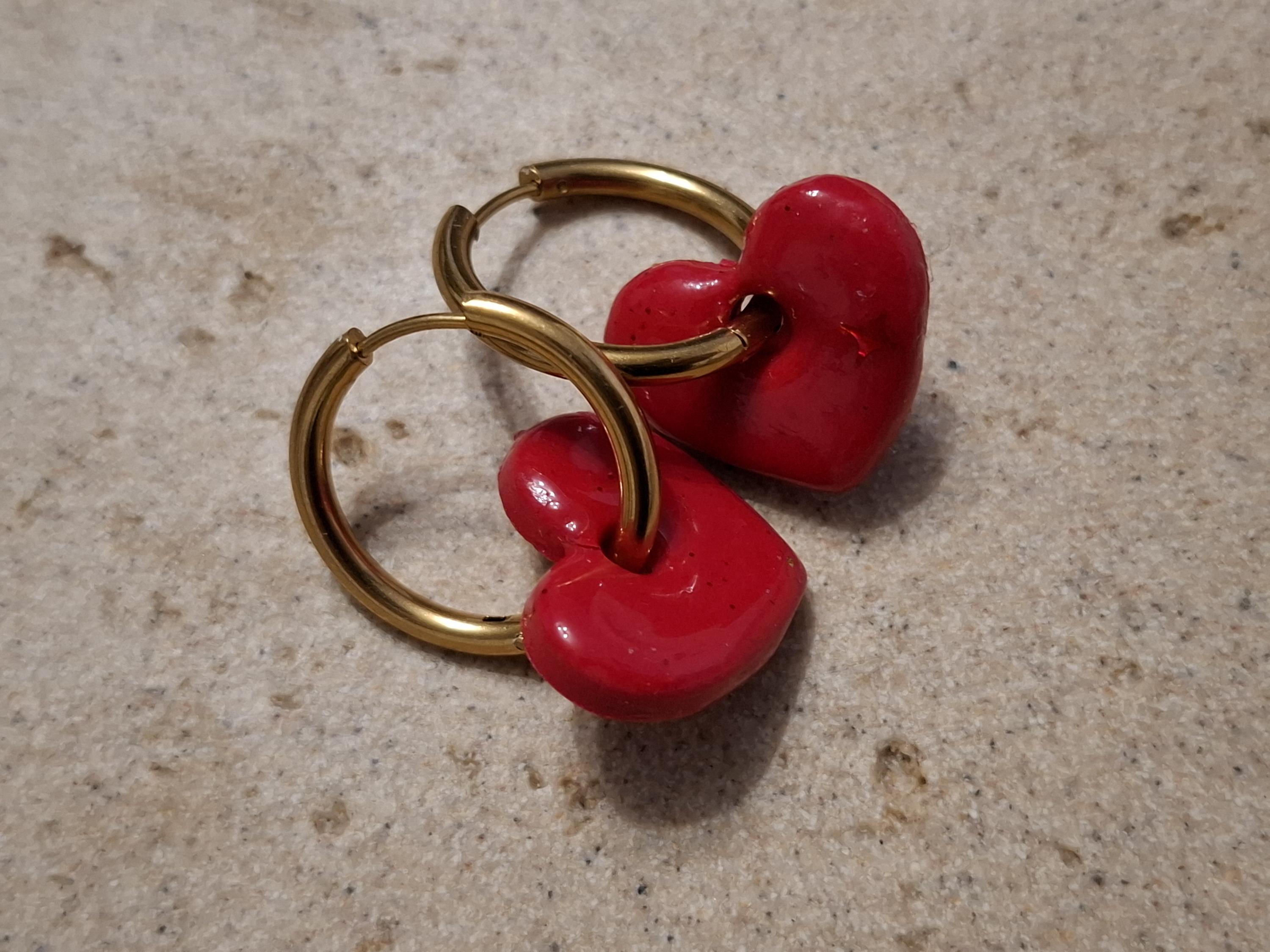 Charm Clé Cœur En Argent 925/1000 Avec Attache Mousqueton - Bijou Élégant