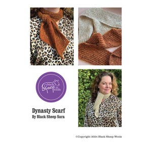 Dynastie-Schal – Digitale Strickanleitung