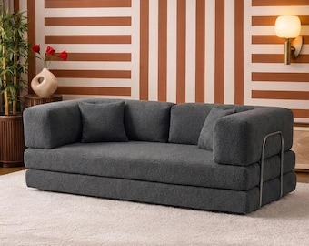 Convertible Sofa Bed, Small Space Sleeper Couch, Vetta