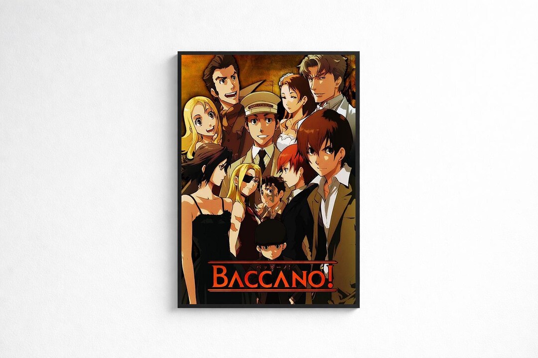 Btac Casno Baccano Wall Art, Baccano Poster, Anime Print, Wall Decor - Etsy