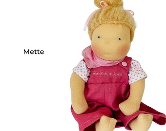 Mette - handmade rag doll by belamolo
