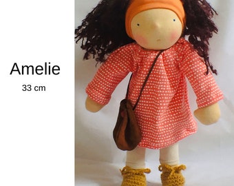 Emma Ballerina After Waldorf Style Ca 33 Cm Etsy