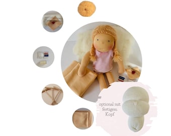 Starterkit / Materialpacking Cloth doll in the style