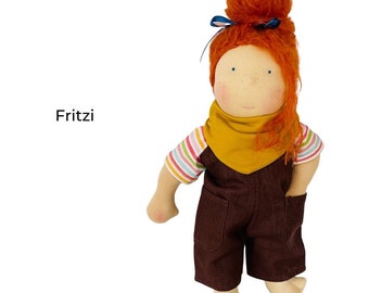 Fritzi - Stoffpuppe