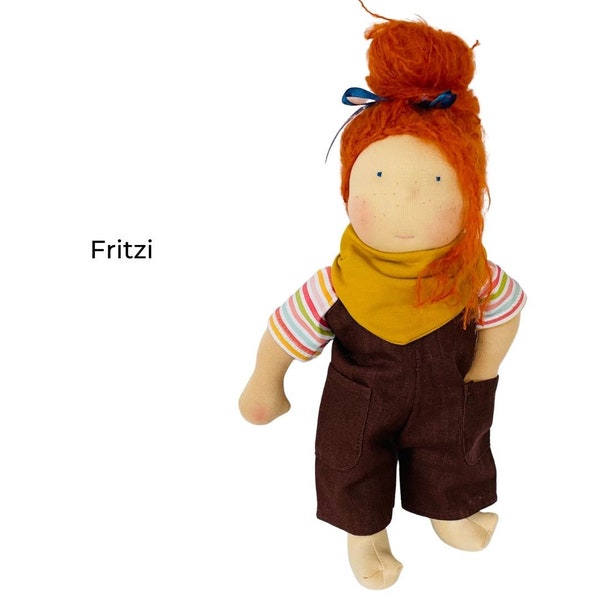 Fritzi - Stoffpuppe
