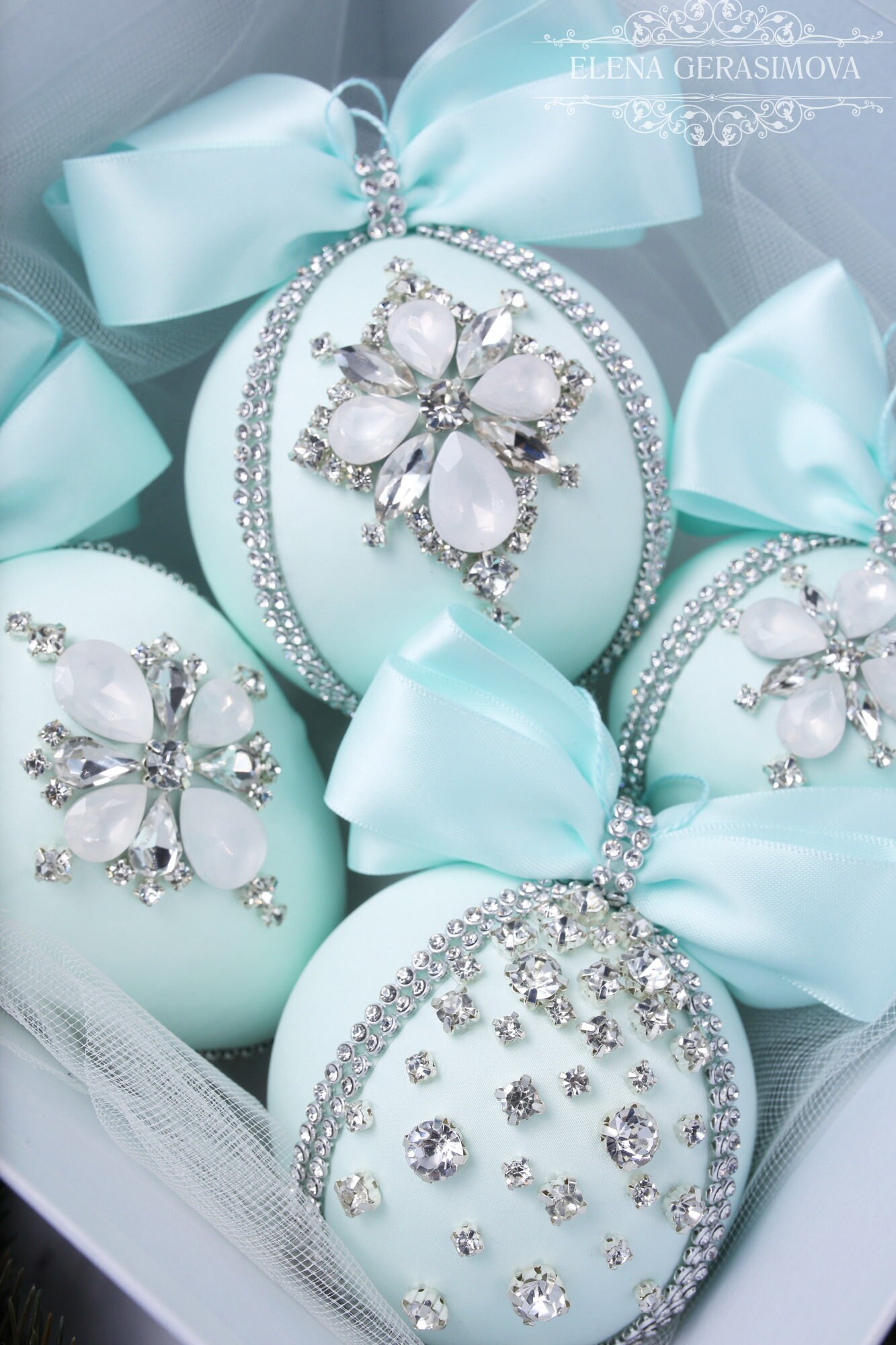 Weihnachten Strass Ornamente handgemachte Kugeln in Etsy