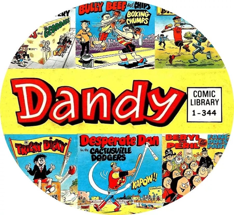 Dandy Comic Library 1-344 Issues - Etsy